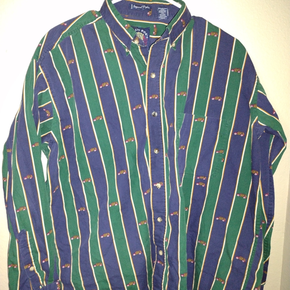 Salty Dog Gant Vintage Car shirt